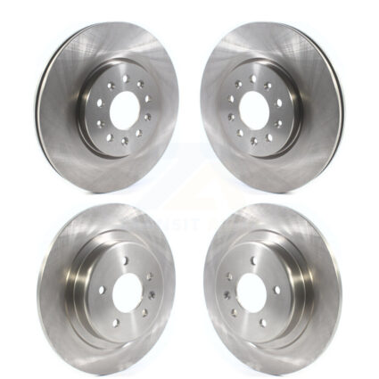 Front Rear Brake Rotors Kit For 2016-2018 Buick Envision With 315mm Diameter Rotor K8-101672