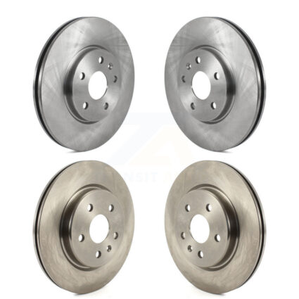 Front Rear Disc Brake Rotors Kit For Cadillac XT4 Buick Envision K8-101673