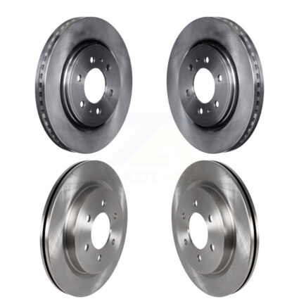 Front Rear Disc Brake Rotors Kit For Ford F-150 Expedition Lincoln Navigator K8-101676
