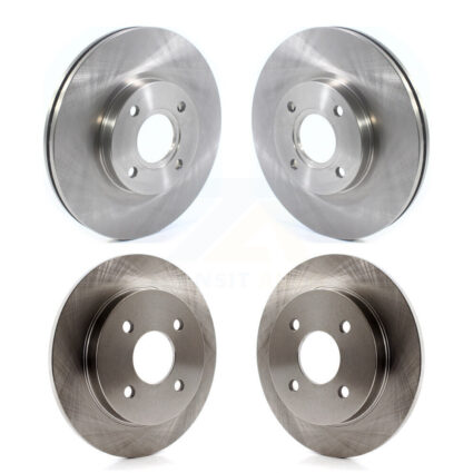 Front Rear Disc Brake Rotors Kit For 2014-2019 Ford Fiesta ST K8-101678