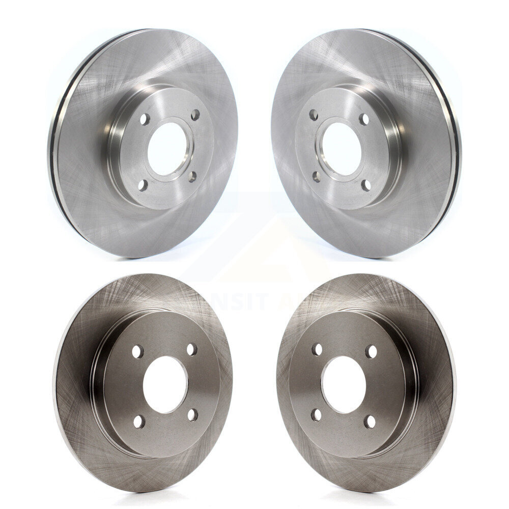 Front Rear Disc Brake Rotors Kit For 2014-2019 Ford Fiesta ST K8-101678