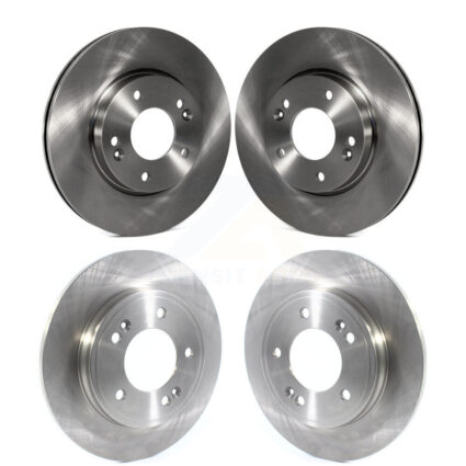 Front Rear Disc Brake Rotors Kit For 2019-2021 Hyundai Veloster Naturally Aspirated K8-101701