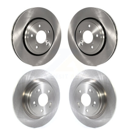 Front Rear Disc Brake Rotors Kit For Acura MDX K8-101707