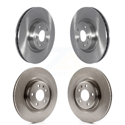 Front Rear Disc Brake Rotors Kit For Audi Q5 A5 Sportback A4 Quattro allroad A6 K8-101722
