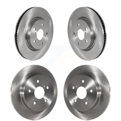 Front Rear Brake Rotors Kit For Toyota RAV4 Camry Corolla Cross Lexus Venza C-HR UX250h K8-101729