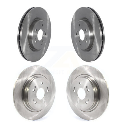 Front Rear Disc Brake Rotors Kit For 2019-2024 Acura RDX K8-101735