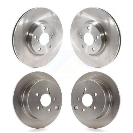 Front Rear Brake Rotors Kit For 2017-2021 Subaru Impreza With 276mm Diameter Rotor K8-101737