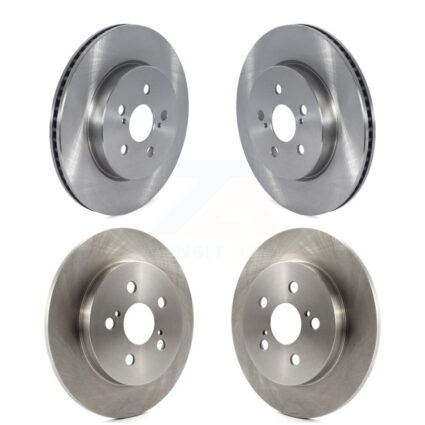Front Rear Disc Brake Rotors Kit For 2020-2022 Toyota Corolla Prius Prime K8-101738