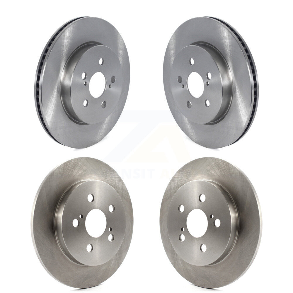 Front Rear Disc Brake Rotors Kit For 2020-2022 Toyota Corolla Prius Prime K8-101738