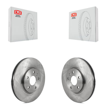 Front Disc Brake Rotors Pair For Buick Envision Cadillac XT4 K8-101745