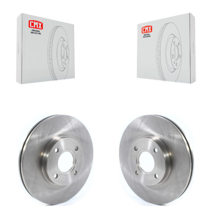 Front Disc Brake Rotors Pair For 2014-2019 Ford Fiesta ST K8-101747
