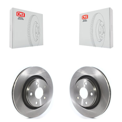 Front Disc Brake Rotors Pair For Jeep Wrangler JK With 332mm Diameter Rotor K8-101749