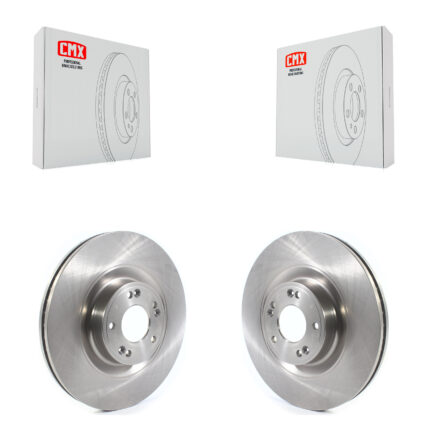 Front Disc Brake Rotors Pair For Hyundai Genesis G80 Equus Kia K900 K8-101754