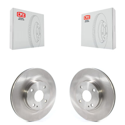Front Disc Brake Rotors Pair For Toyota Yaris iA Scion K8-101759