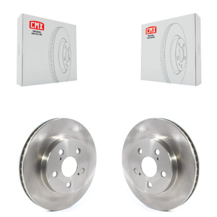 Front Disc Brake Rotors Pair For Toyota Corolla Prius Prime AWD-e K8-101761