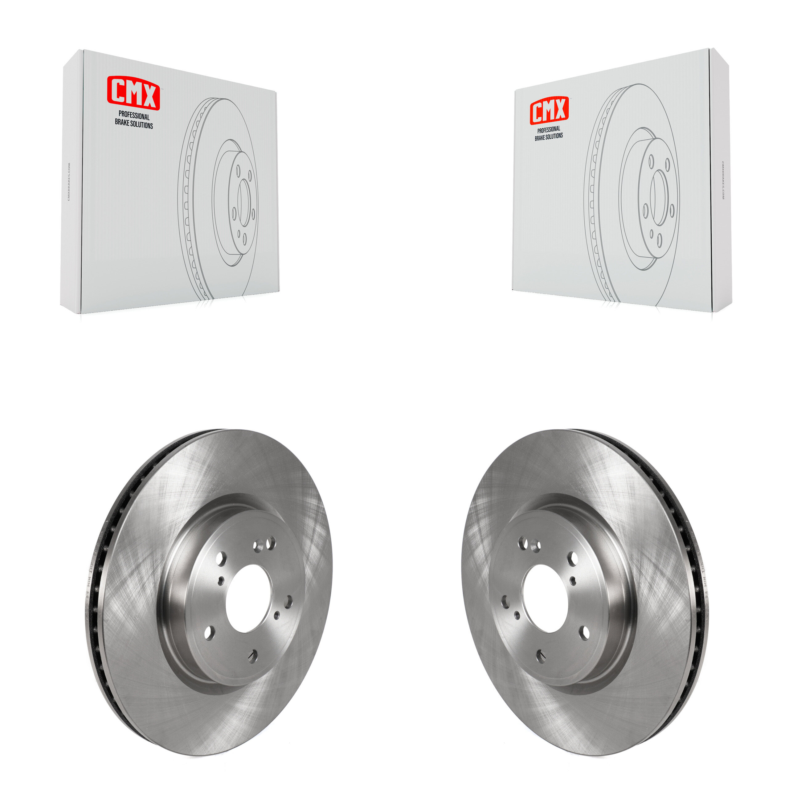 Front Disc Brake Rotors Pair For Honda CR-V Civic Accord HR-V Acura Integra K8-101765
