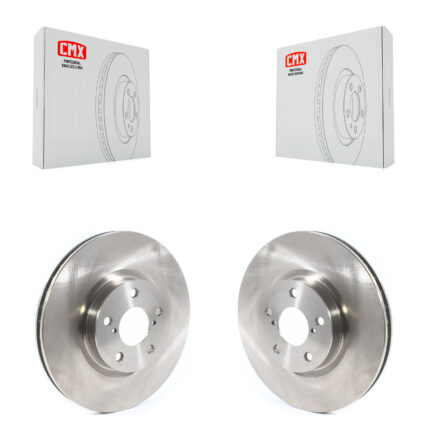 Front Disc Brake Rotors Pair For 2017-2021 Subaru Impreza With 276mm Diameter Rotor K8-101774