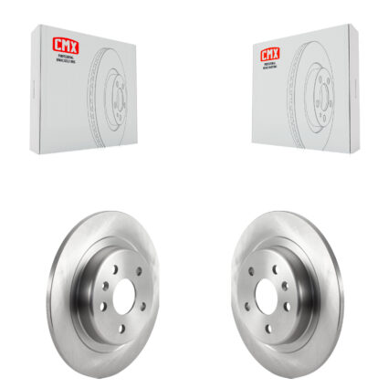 Rear Disc Brake Rotors Pair For 2019-2020 Buick Envision With 315mm Diameter Rotor K8-101778