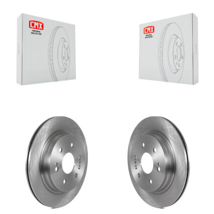 Rear Brake Rotors Pair For GMC Chevrolet Silverado 1500 Sierra Limited Yukon Tahoe XL LTD K8-101779