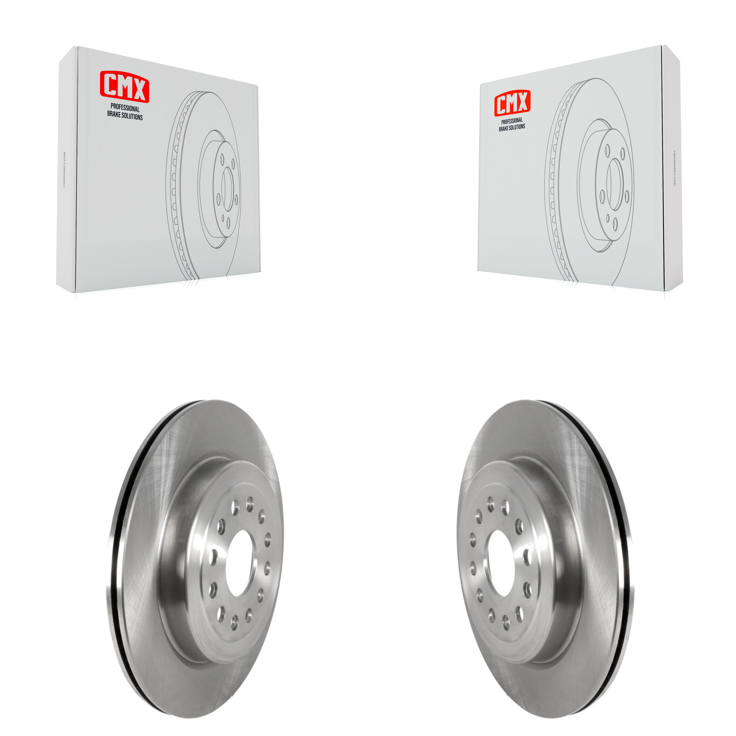 Rear Disc Brake Rotors Pair For Ram 1500 K8-101784