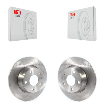 Rear Disc Brake Rotors Pair For Audi TT Quattro With 286mm Diameter Rotor K8-101785