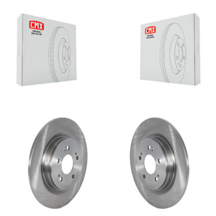 Rear Disc Brake Rotors Pair For Honda Odyssey Pilot K8-101796