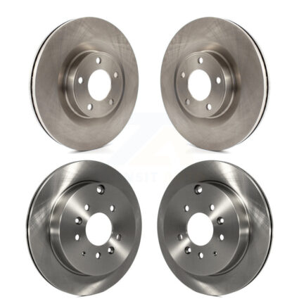 Front Rear Disc Brake Rotors Kit For Ford Edge Lincoln MKX K8-101811