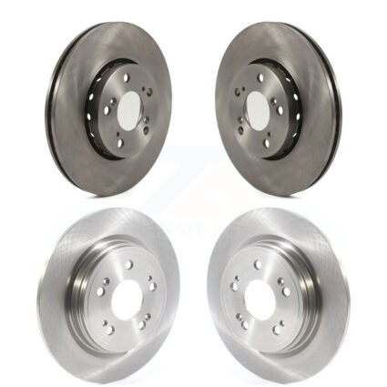 Front Rear Disc Brake Rotors Kit For Acura RLX K8-101816