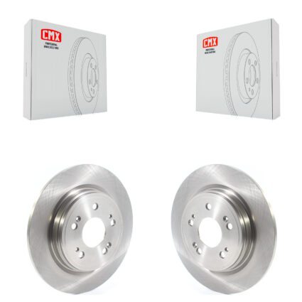 Rear Disc Brake Rotors Pair For 2014-2020 Acura RLX K8-101817