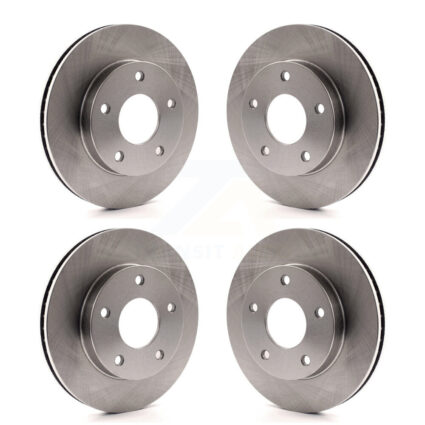 Front Rear Brake Rotor Kit For Cadillac Eldorado Buick Riviera Seville Oldsmobile Toronado K8-101818