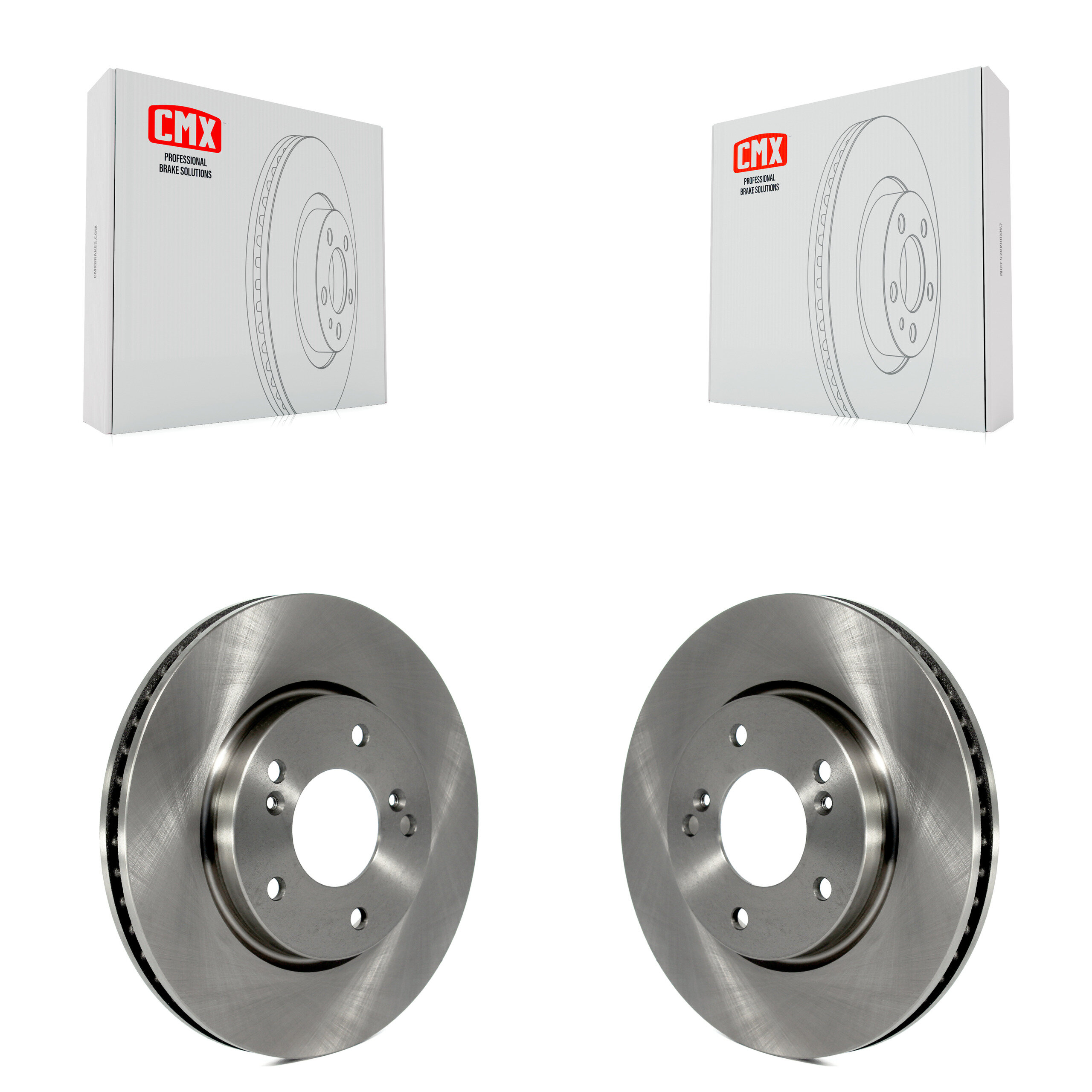 Front Disc Brake Rotors Pair For Mitsubishi Galant K8-101822