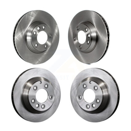 Front Rear Disc Brake Rotors Kit For Audi Q7 Porsche Cayenne Volkswagen Touareg K8-101832