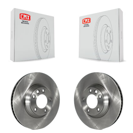 Front Disc Brake Rotors Kit For Audi Q7 Porsche Cayenne Volkswagen Touareg K8-101841