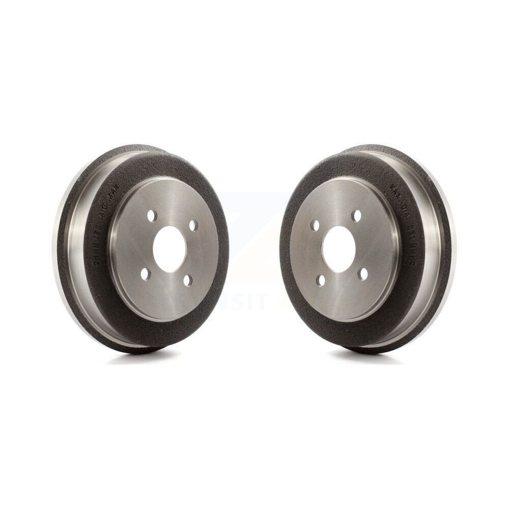 Rear Brake Drums Pair For Chevrolet Cobalt Pontiac Saturn Ion G5 Pursuit K8-101862