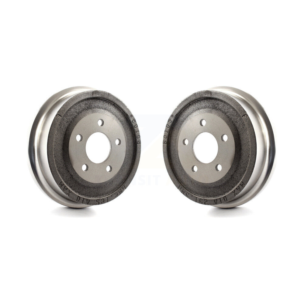 Rear Brake Drums Pair For Saturn Vue Chevrolet Equinox Pontiac Torrent Aztek K8-101874