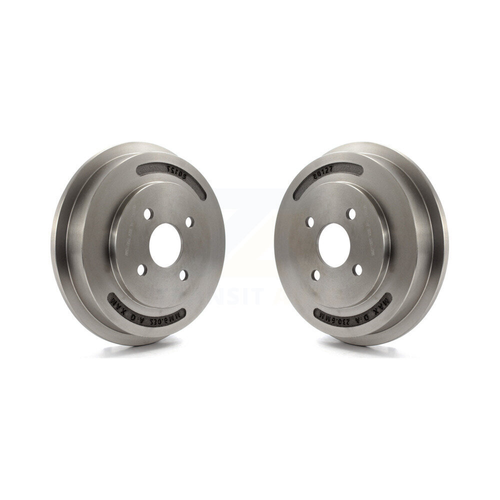 Rear Brake Drums Pair For Chevrolet Cobalt Pontiac G5 With 4 Lug Wheels K8-101883
