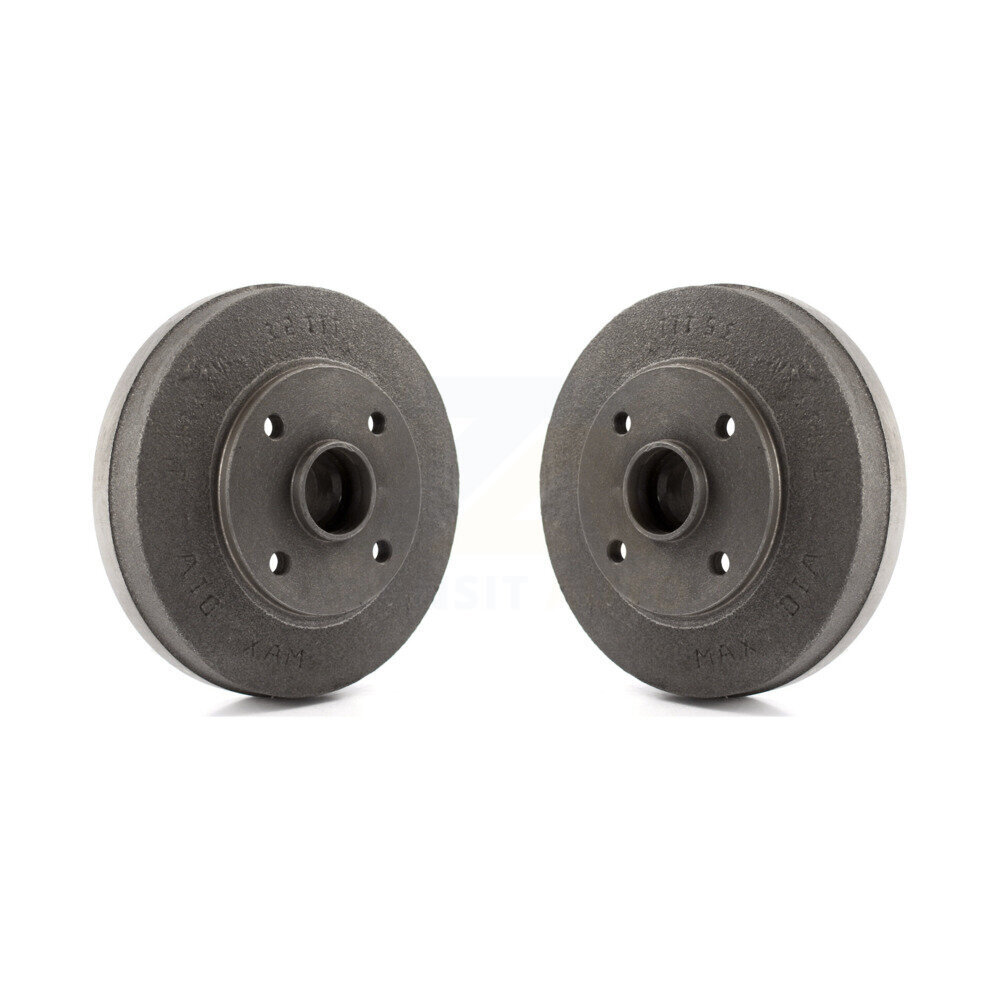 Rear Brake Drums Pair For 2003-2005 Kia Rio 4-Wheel ABS K8-101891