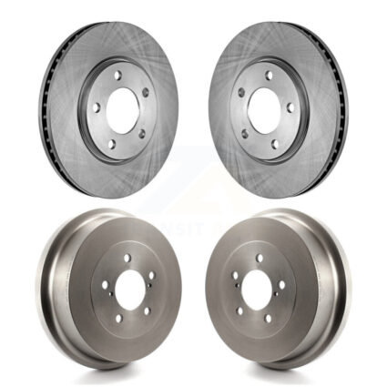 Front Rear Brake Rotors Drums Kit For Dodge Caravan Grand Chrysler Town & Country Voyager K8-101960