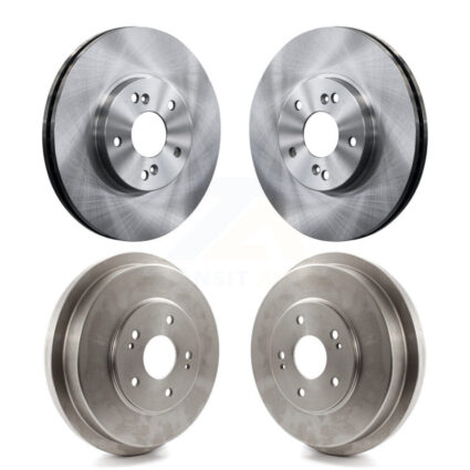 Front Rear Disc Brake Rotors Drums Kit For 1999-2001 Honda Odyssey K8-101964