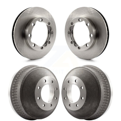 Front Rear Disc Brake Rotors Drums Kit For GMC K2500 Chevrolet K3500 Suburban K8-101967