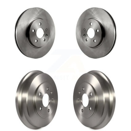 Front Rear Disc Brake Rotors Drums Kit For Chevrolet Trax Sonic K8-101971