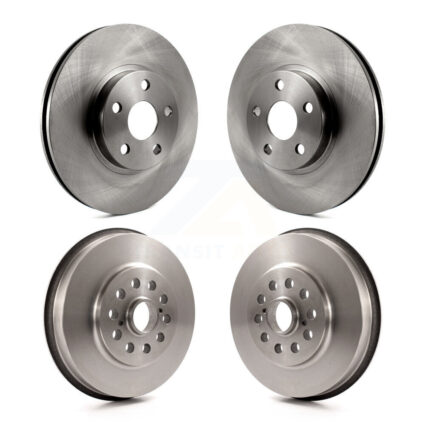 Front Rear Disc Brake Rotors Drums Kit For 2003-2006 Toyota Matrix Pontiac Vibe AWD K8-101972