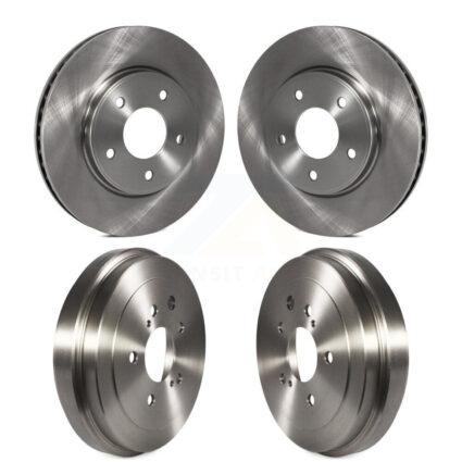 Front Rear Disc Brake Rotors Drums Kit For Nissan NV200 Chevrolet City Express K8-101974