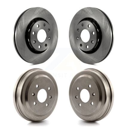 Front Rear Disc Brake Rotor Drum Kit For Chevrolet Aveo Pontiac Aveo5 Wave Spark G3 Suzuki K8-101975