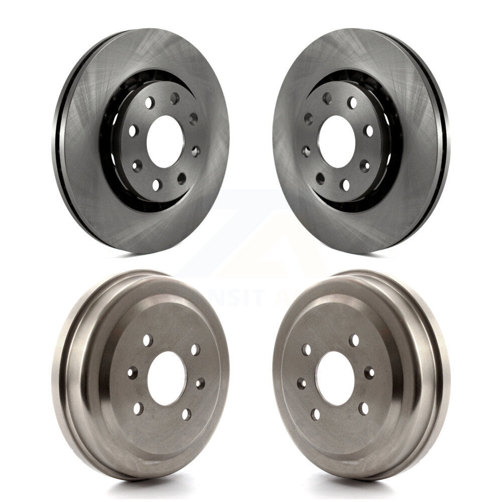 Front Rear Disc Brake Rotor Drum Kit For Chevrolet Aveo Pontiac Aveo5 Wave Spark G3 Suzuki K8-101975
