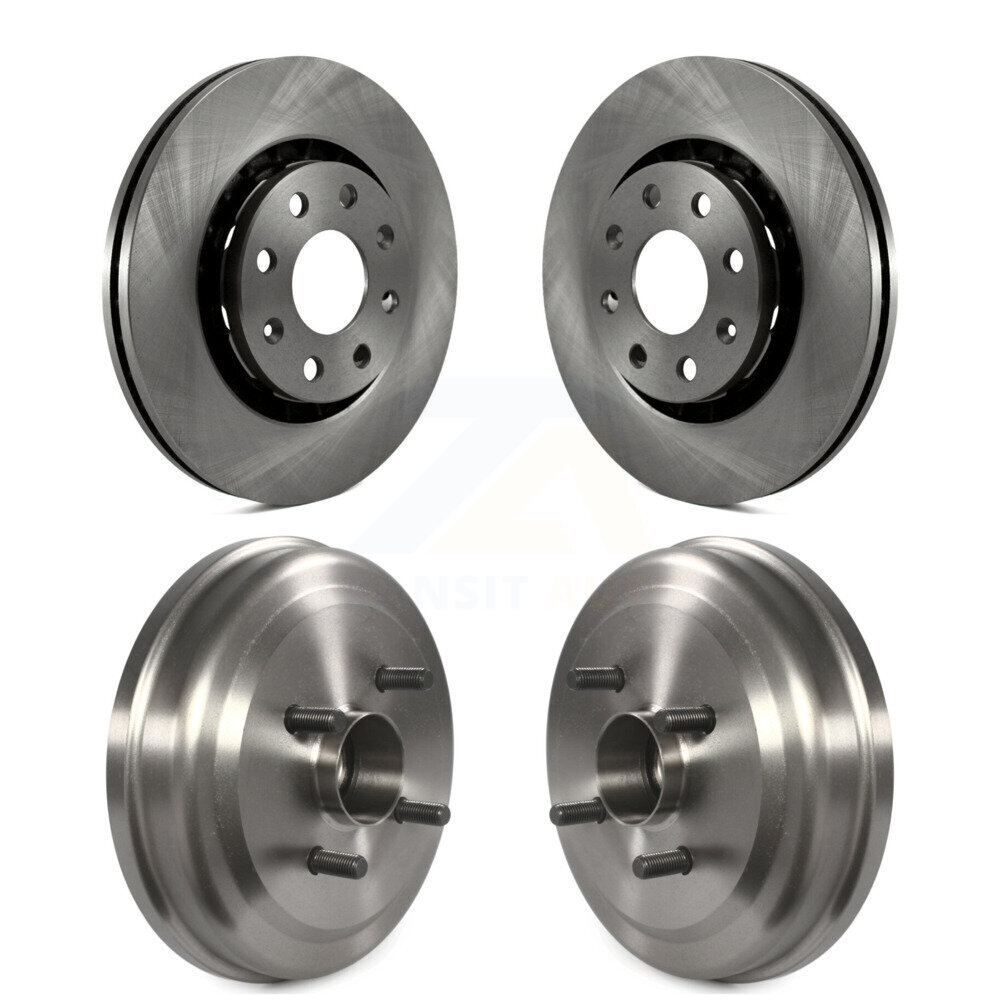 Front Rear Disc Brake Rotor Drum Kit For Chevrolet Aveo Pontiac Aveo5 Wave G3 Suzuki Swift K8-101976