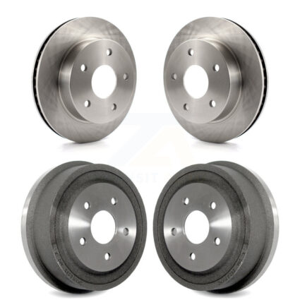 Front Rear Disc Brake Rotors Drums Kit For 2000-2001 Dodge Ram 1500 4WD K8-101980