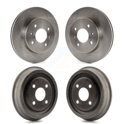 Front Rear Disc Brake Rotors Drums Kit For Saturn SL1 SC1 SL2 SC2 SL SW2 SW1 SC K8-101988