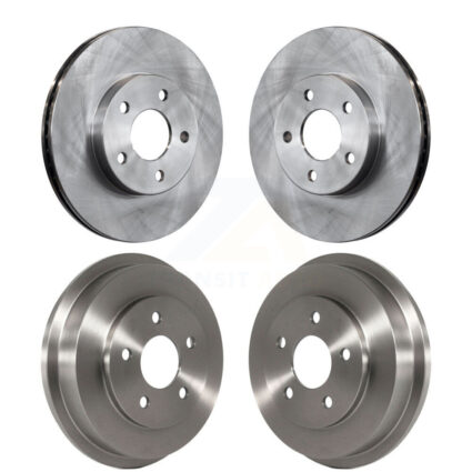 Front Rear Disc Brake Rotors Drums Kit For Chevrolet Cobalt Pontiac G5 K8-101995