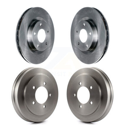 Front Rear Brake Rotors Drums Kit For Jeep Patriot Compass Dodge Caliber Chrysler Sebring K8-101996